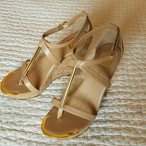 Brand New Dolce Vita Nude Wedges